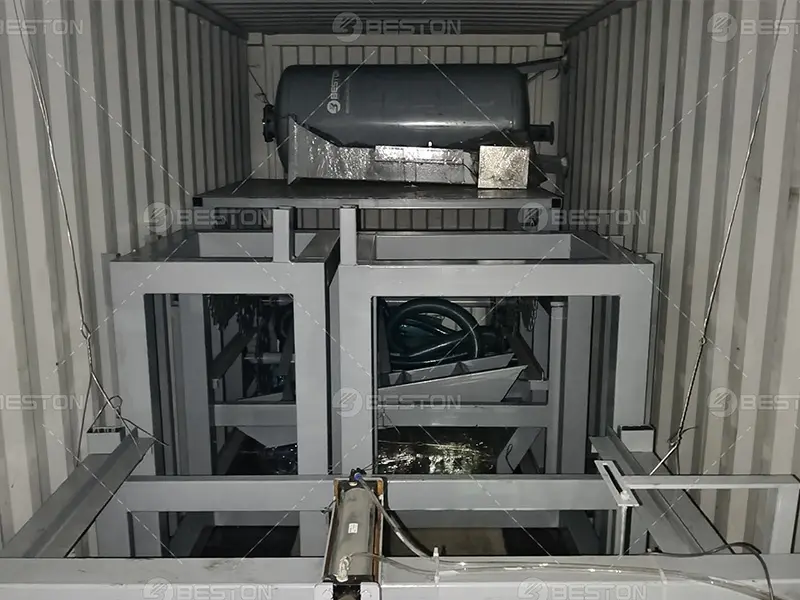 Deliver BTF4-4 Egg Tray Machine to Russia