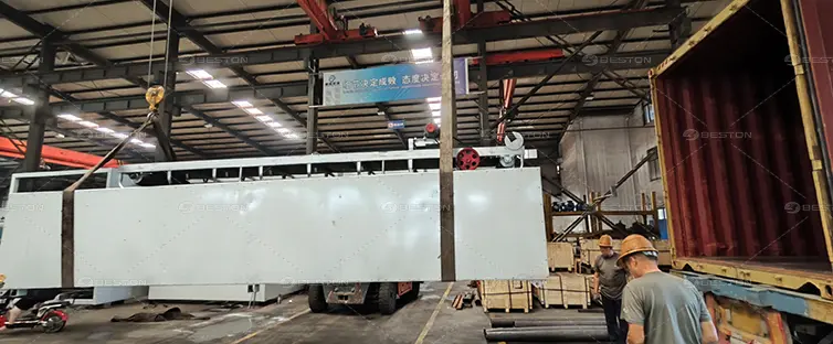 Delivery of Metal Dryer to Saudi Arabia