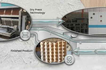 Dry Press Technology for Egg Tray Production