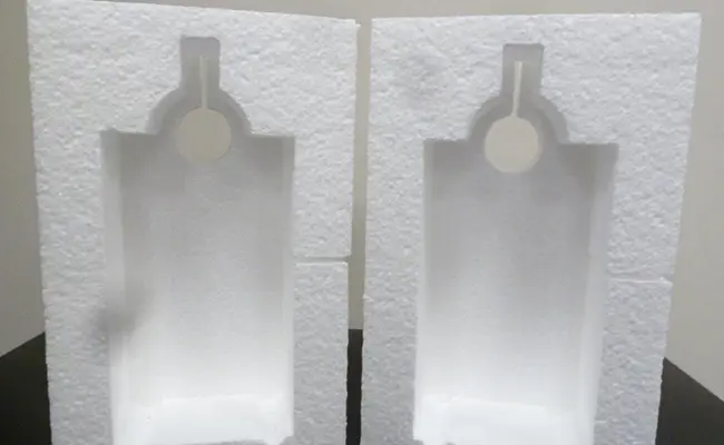 Box Inserts Made From EPS Foam