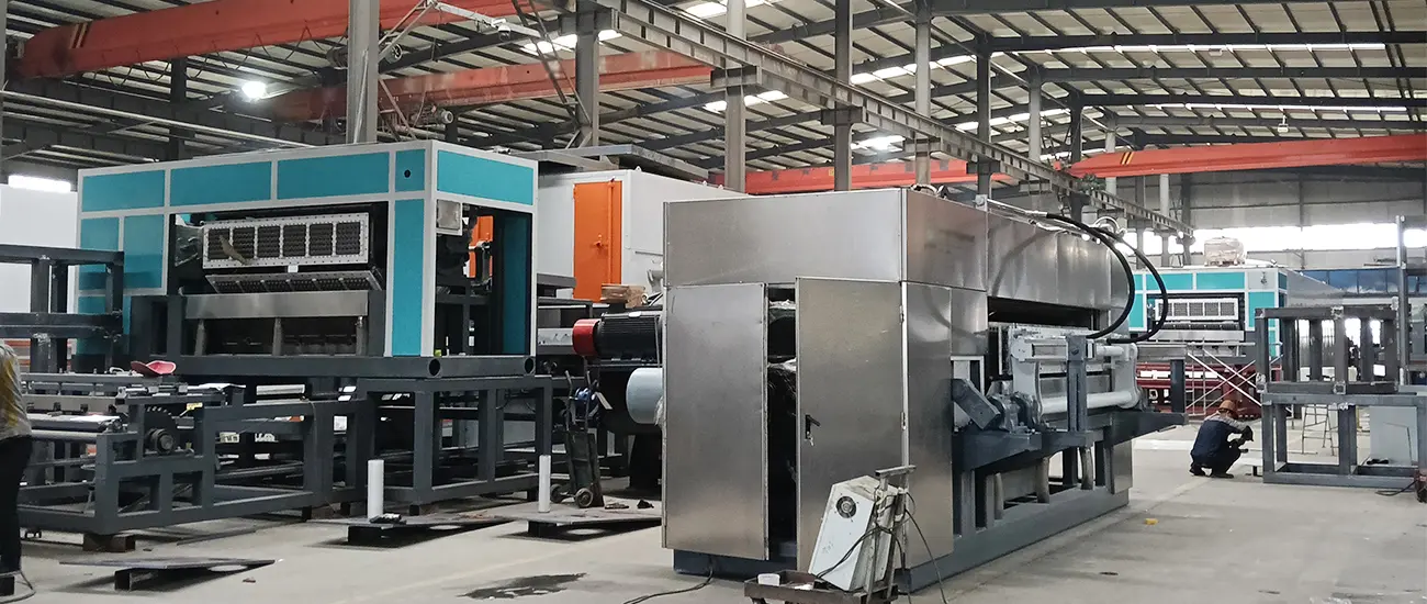Factory of Beston Egg Tray Machine